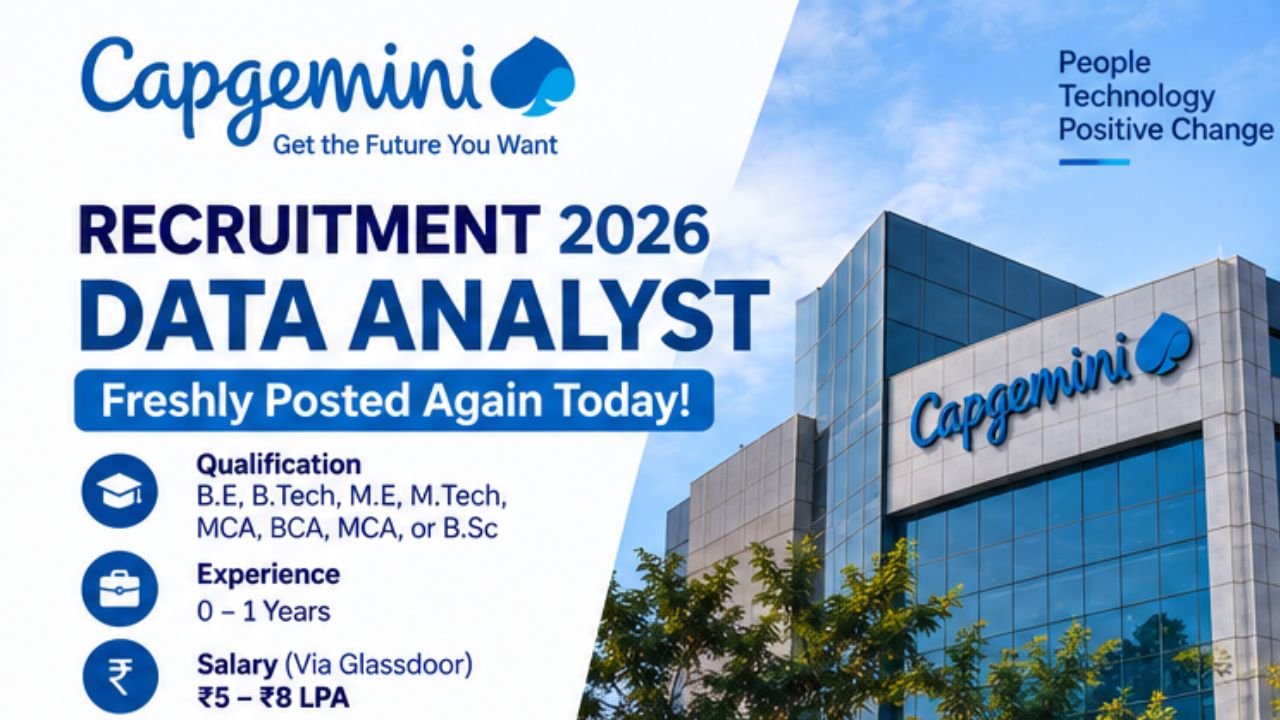 Capgemini Recruitment 2026