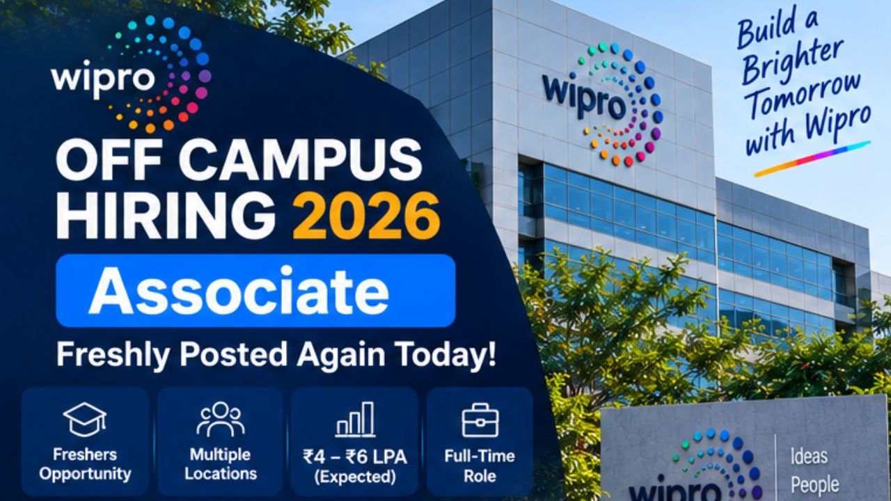 Wipro Off Campus Hiring 2026