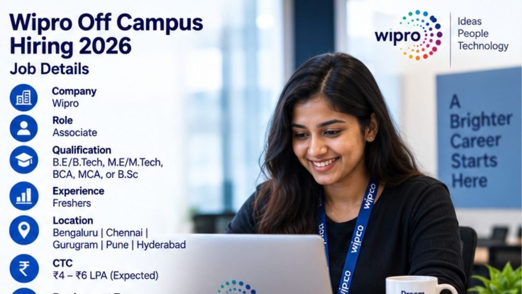 Wipro Off Campus Hiring 2026