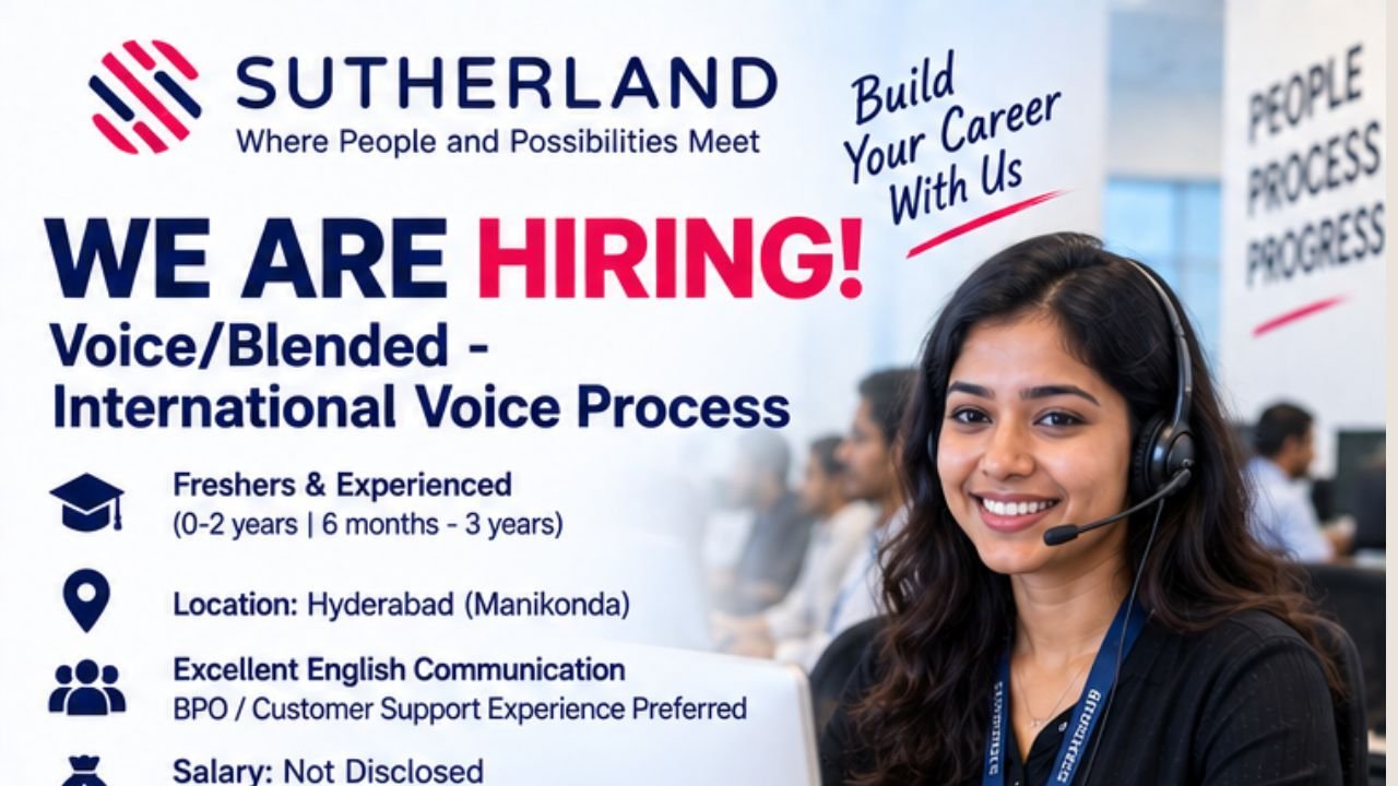 Sutherland Hiring 2026